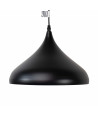 Lámpara de techo en aluminio - Negro