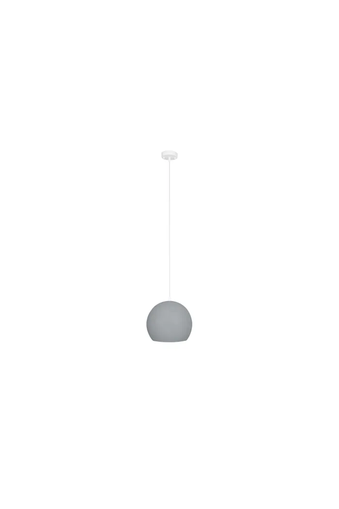 Lámpara de techo en aluminio - Gris