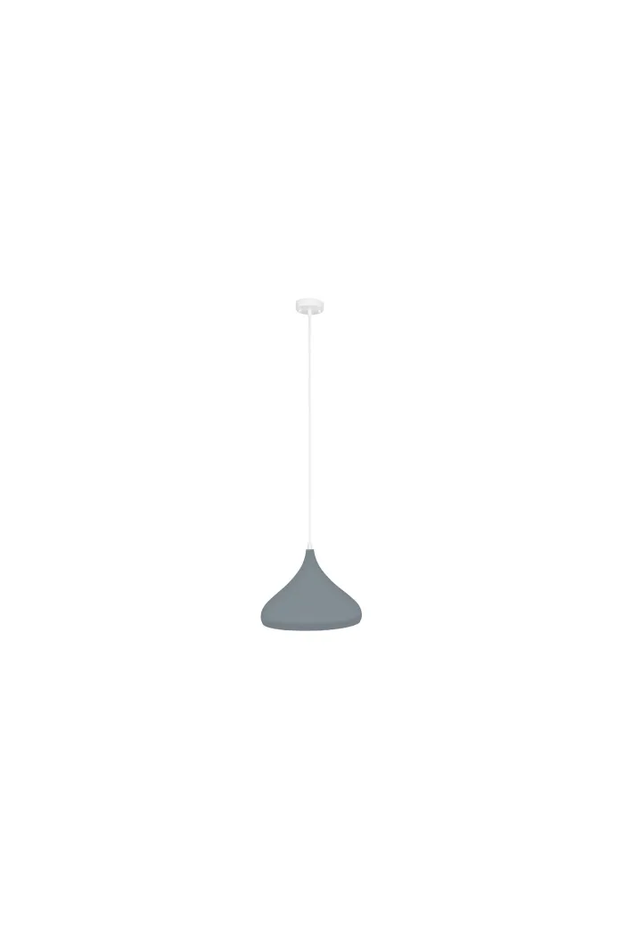 Lámpara de techo en aluminio - Gris