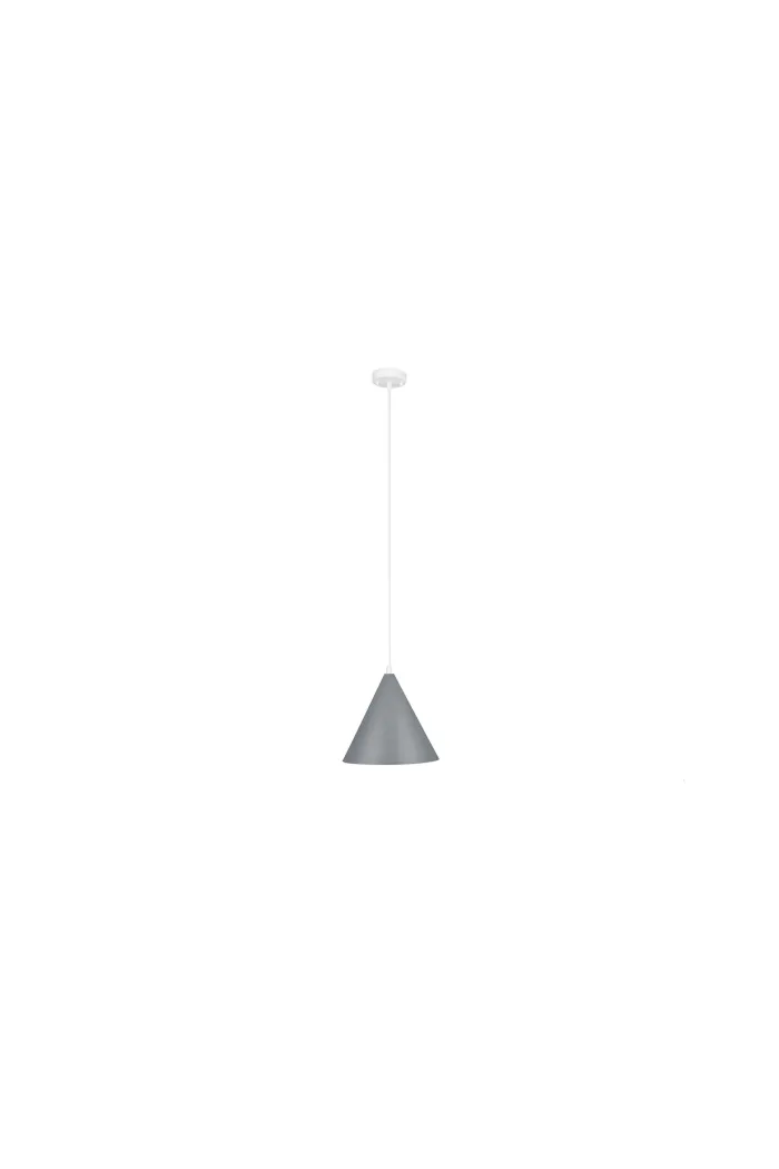 Lámpara de techo en aluminio - Gris