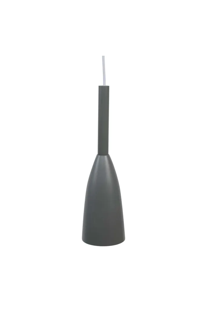 Lámpara de techo en hierro - Gris