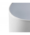 Lámpara para mesa con base moderna - Blanco/Blanco