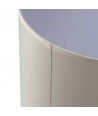 Lámpara para mesa con base de cerámica - Beige/Blanco