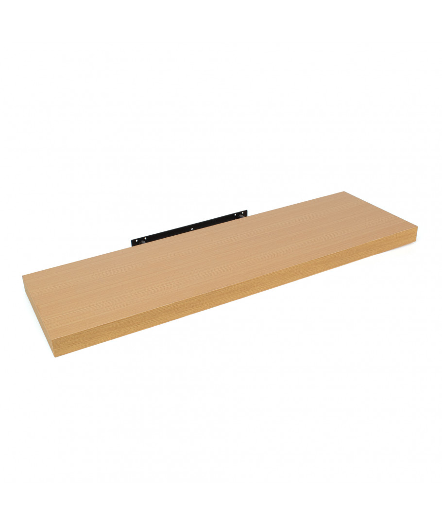 Estante de pared 120 x 23,5 cm - Roble claro