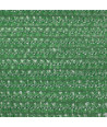 Malla de sombreo 2x10 m verde tupida