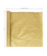 Malla de sombreo 2x5 m beige tupida