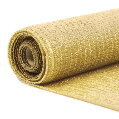 Malla de sombreo 2x5 m beige tupida