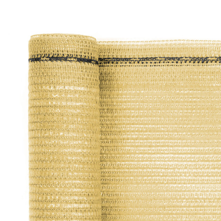 Malla de sombreo 1x5 m beige tupida