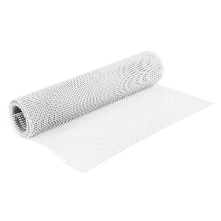 MALLA DE PLÁSTICO 10*10MM BLANCO 300G/M²