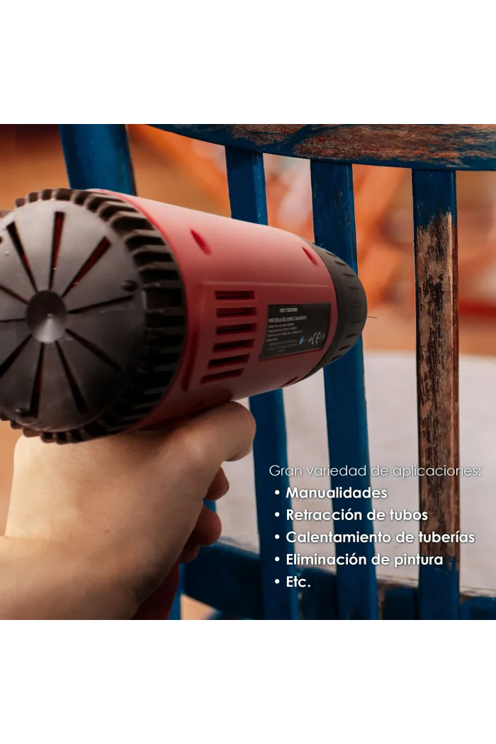 Pistola de aire caliente de 1500 W