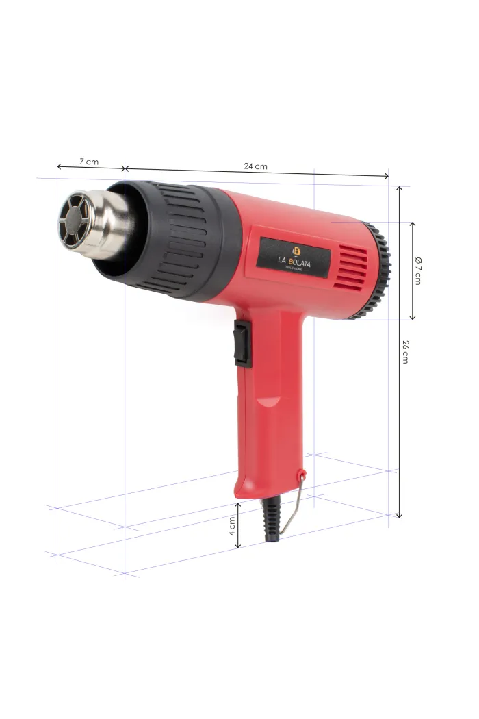 Pistola de aire caliente de 1500 W