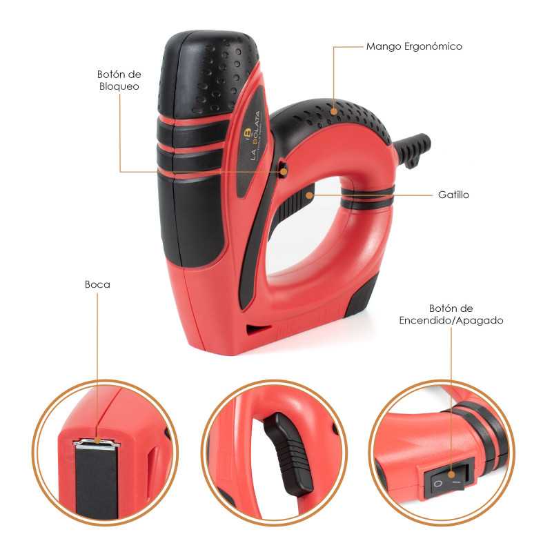 Grapadora eléctrica de 450 W