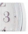 Reloj pared retro Ø58 cm - Marco negro