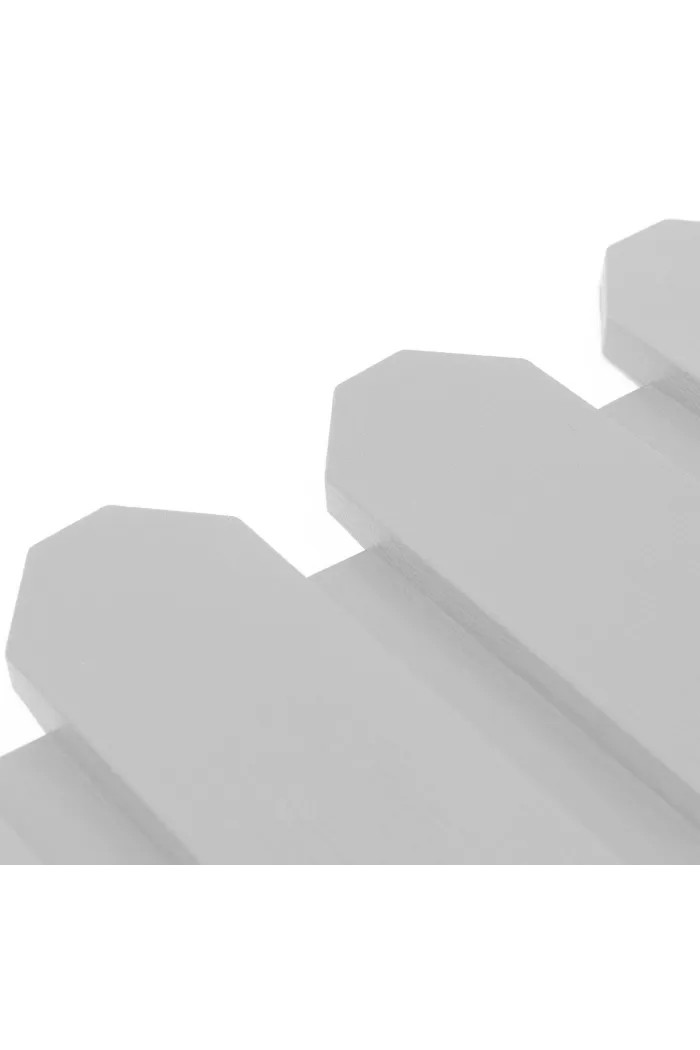 Set de 4 vallas de jardín - Blanco