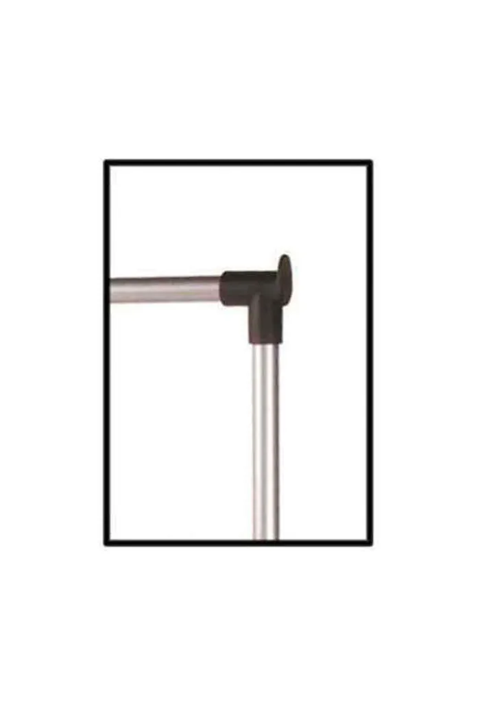 PERCHERO/BURRA DOBLE AJUSTABLE NEGRO