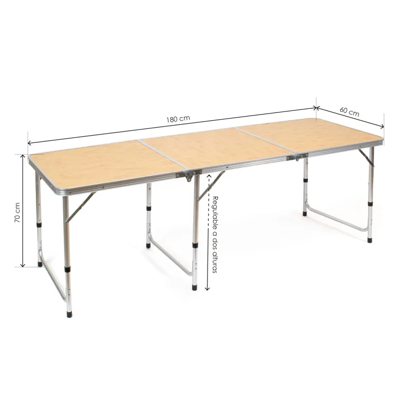 MESA PLEGABLE DE EXTERIOR