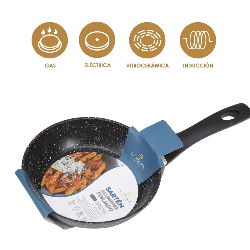 Sartén de aluminio forjado Ø18 cm