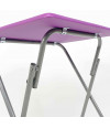 Mesa plegable (48x38 cm) violeta