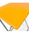 Mesa plegable (48x38 cm) naranja