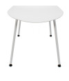 SILLA LONDON PP-METAL BLANCA 44,5X54X80