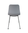 SILLA LONDON PP-METAL GRIS 44,5X54X80