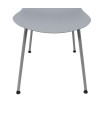 SILLA LONDON PP-METAL GRIS 44,5X54X80