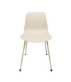 SILLA LONDON PP-METAL CREMA 44,5X54X80