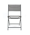 Silla plegable de lona - Gris