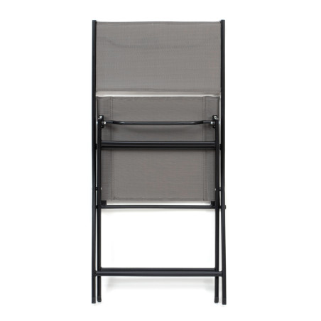 Silla plegable de lona - Gris