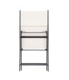 Silla plegable de lona - Blanco Crudo