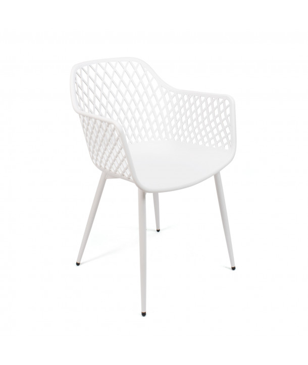 SILLA PP-METAL BLANCO 57 x 51 x 84