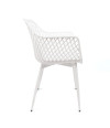 SILLA PP-METAL BLANCO 57 x 51 x 84