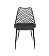 SILLA PP-METAL NEGRO 48 X 50 X 86