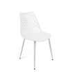 SILLA PP-METAL BLANCO 48 X 50 X 86