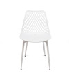 SILLA PP-METAL BLANCO 48 X 50 X 86