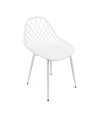 SILLA PP-METAL BLANCO 53 x 52 x 84