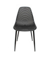 SILLA PP-METAL NEGRO 46 x 50 x 87