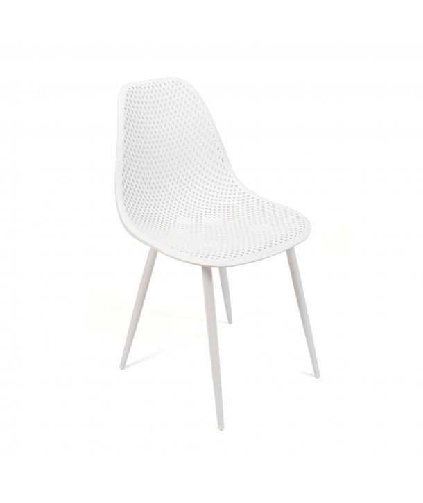 SILLA PP-METAL BLANCO 46 x 50 x 87