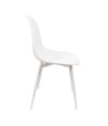 SILLA PP-METAL BLANCO 46 x 50 x 87