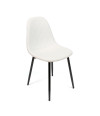 SILLA POLIURETANO-METAL BLANCO 45 x 50 x 85