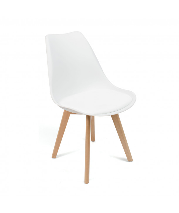 SILLA PP-MADERA BLANCA 49 x 56 x 81