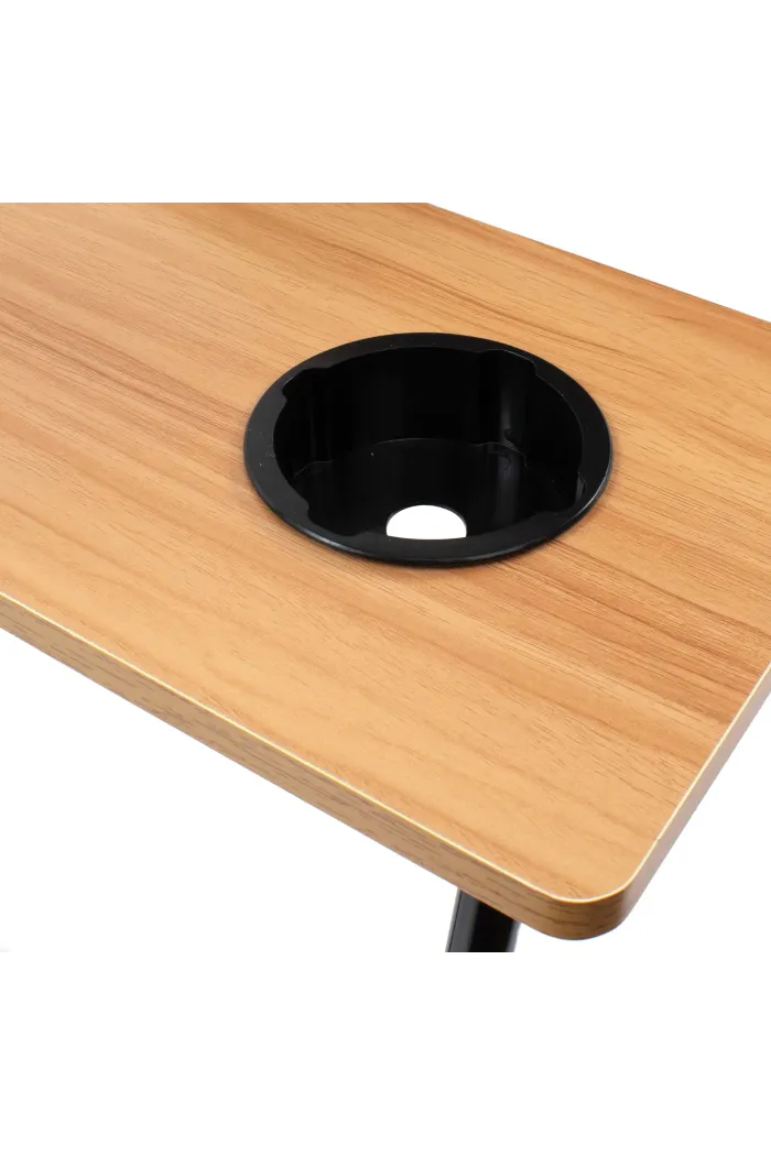 Bandeja abatible para cama - Madera natural