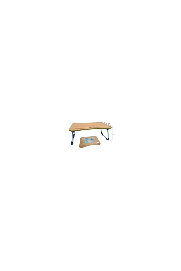 Bandeja Plegable de Madera para Cama - Madera