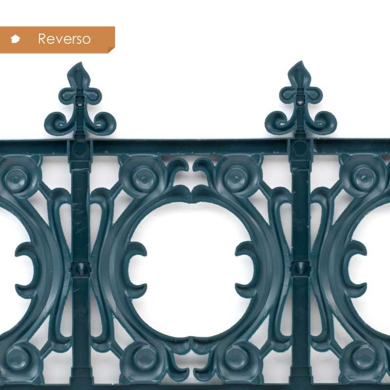 Set de 4 Vallas de Plástico para Jardín de 31x60 cm - 2 Colores