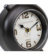 Reloj de mesa estilo vintage - Negro