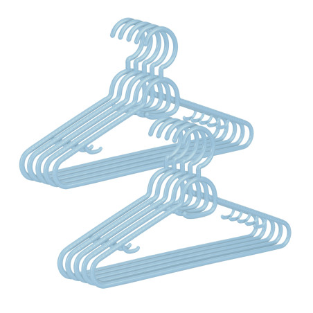 PERCHA PP S/5 38,5X0,7X21 - AZUL