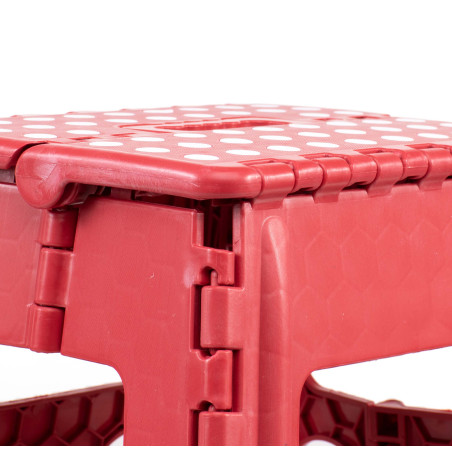 TABURETE PVC PLEGABLE - ROJO