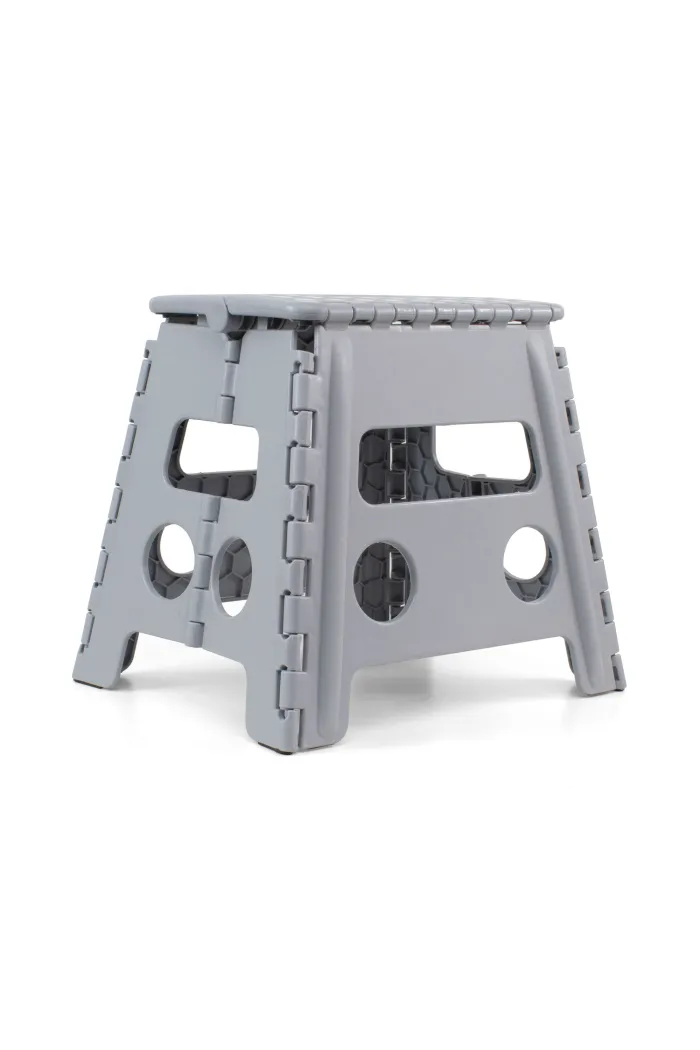 Taburete plegable multiusos - Gris