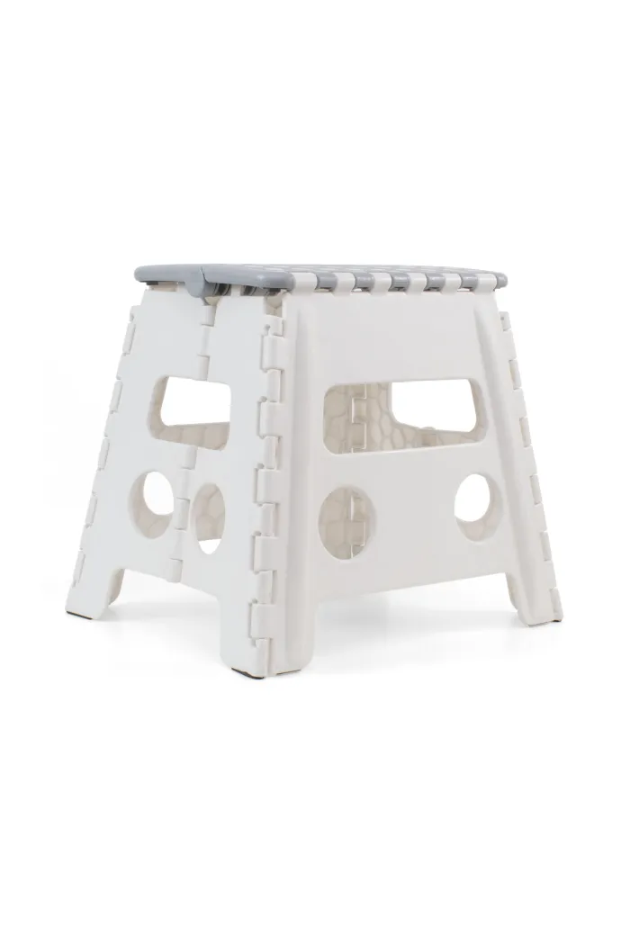 Taburete plegable multiusos - Blanco