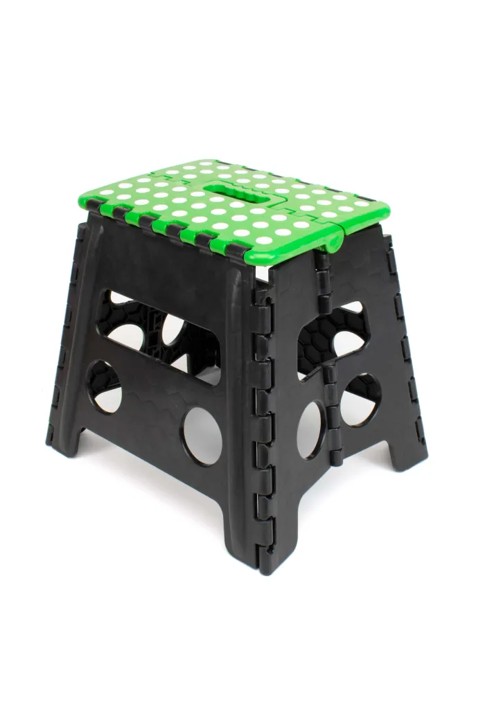 Taburete plegable multiusos - Verde lunares
